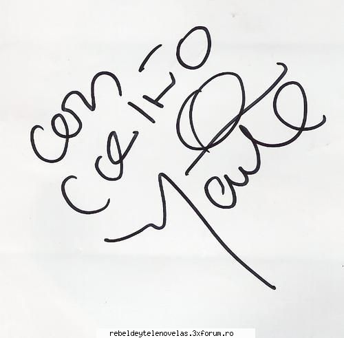 autografele rebelilor - squmpkiuliana - rebelde